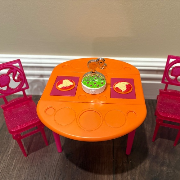 Vintage Barbie Dinner to Dessert Dining Table - Picture 1 of 4